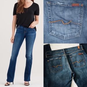 7 For All Mankind Denim Blue Jeans